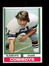 1974 Topps #2 Blaine Nye Vg Cowboys *X88980 - £0.72 GBP