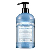 Dr. Bronner's Organic Sugar Soap (Baby Unscented, 24 Ounce) - Made with ... - $15.83