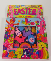 New Vintage Lisa Frank Easter Eraser Set The Fantastic World of Lisa Frank - £15.55 GBP