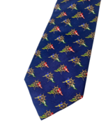 Lauren Ralph Lauren Tie Necktie Yach Yachting Flags Nautical Vintage Sil... - $49.83