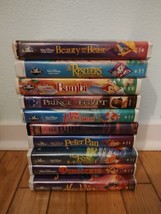 Lot of 10 Disney and Assorted VHS Video Tapes - £9.36 GBP