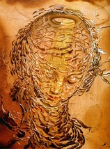 Salvador Dali Canvas, Dali Raphaelesque Head Exploding Wall Art, Stretched - £47.88 GBP