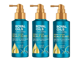 Head &amp; Shoulders Royal Oils Instant Soothe Scalp Elixir Treatment, 4.2 oz 3 Pack - £19.73 GBP
