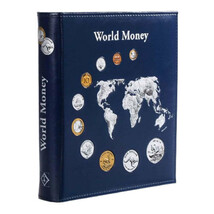Optima 5-Sheet World Currency Album (Blue) - Album Only - $101.79