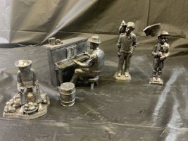 Michael Ricker Pewter Casting River Boat Group 1990-1993  - $105.96