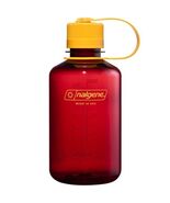 Nalgene 16oz Narrow Mouth LAKER Sustain BPA/BPS Free Water Bottle Red &amp; ... - $15.65