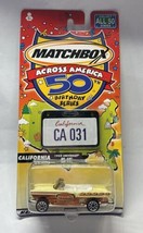 Matchbox Across America 50th Birthday Series California 2001 - $9.89