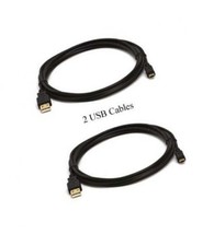 2 USB Cables for Kodak Z812 Z8612 ZD8612 Z885 Z915 Z950 Z980 Z981 ZD15 Z... - £7.73 GBP