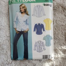 New Look Sewing Pattern 6407 Misses Tops, Size A (10-12-14-16-18-20-22) UC FF - £14.36 GBP