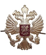 Russian Military Double Sided Imperial Eagle Badge-
show original title
... - $11.83 CAD