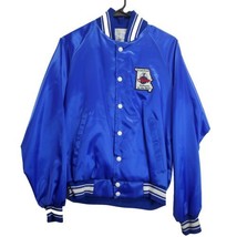 Satin Blue Jacket St Louis Truck GM Gateway To The Best Patch Jacket Sz ... - $29.65