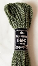 DMC Laine Tapisserie France 100% Wool Tapestry Yarn-1 Skein Dk Olive Gre... - $1.85