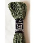 DMC Laine Tapisserie France 100% Wool Tapestry Yarn-1 Skein Dk Olive Gre... - $2.53 CAD