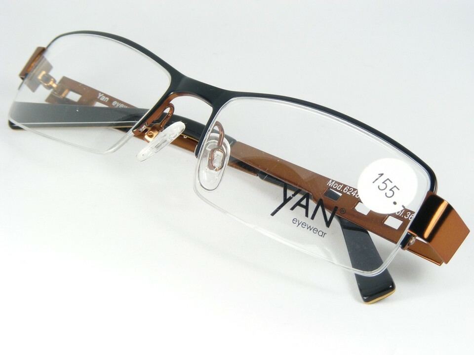 YAN by BoDe 6248 36 BLACK /BRONZE EYEGLASSES GLASSES FRAME 54-18-135mm Germany Item image 4