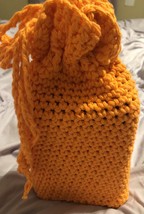 Hand Made Crochet Drawstring Tarot Bag - £12.37 GBP