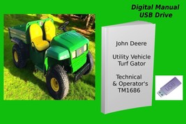 John Deere Turf Gator Utility Vehicle Technical &amp; Operator&#39;s Manual PLEASE READ - $28.49