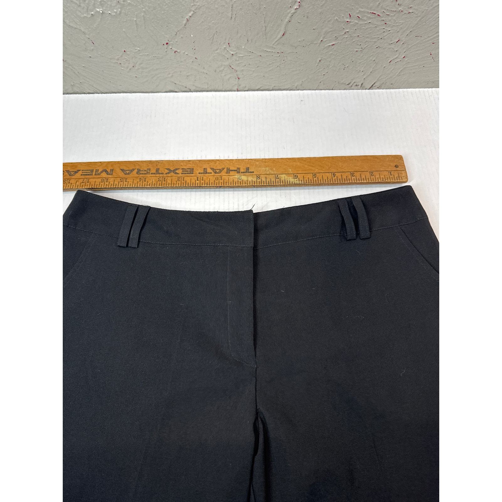Fashion Bug Black Womens Stretch Dress Pants Bootcut Preppy Business Size 14 NWT Item image 5