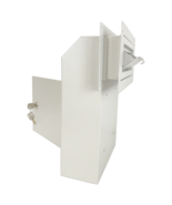 OPEN BOX Door Drop Box, Mail Slots, Through The Door Locking Mailbox, Gray - €59,88 EUR