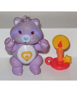 Kenner CARE BEARS Cousin Bright heart Raccoo Poseable Vintage 80&#39;s Compl... - £41.38 GBP