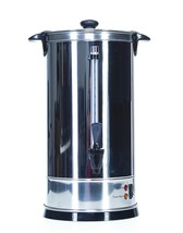 Shabbat Automatic Coffee Urn 50 Cups - Stainless Steel Hot Water Boiler ... - £67.25 GBP