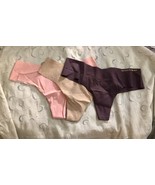 Lot of (3) Victoria Secret No-Show Thongs Size Medium - $339.76 MXN