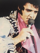 Elvis Presley Magazine Pinup Young Elvis In Puffy Shirt - $3.95