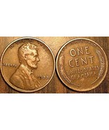 1937 USA LINCOLN WHEAT ONE CENT PENNY - Condition G or better - £1.33 GBP