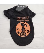 Halloween Dog Shirt Pet T-shirt Jack-o'-lantern Howl O Ween Medium - $9.90