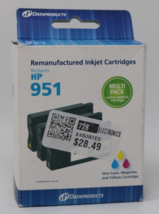 DataProducts HP 951 Inkjet Cartridge Color Ink Cyan Magenta Yellow DPC951MP - £10.01 GBP