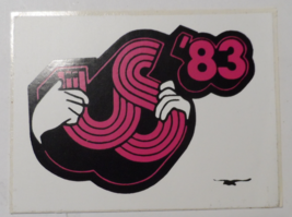 US Festival 1983 California Original Sticker 5*4 Inch U2 Van Halen Ozzy ... - $7.77