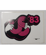 US Festival 1983 California Original Sticker 5*4 Inch U2 Van Halen Ozzy ... - $7.77