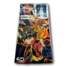 Bakugan Battle Brawlers Anime Window Curtain Set 2 Panels Measure 52 x 63 Sealed - £25.48 GBP