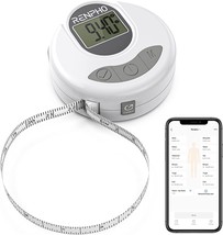 Tape Measure For Body, Renpho Smart Bluetooth Digital Measuring, Inches &amp; Cm - £35.96 GBP