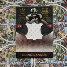 2010 Panini Plates &amp; Patches Rookie 22/50 Emmanuel Sanders Steelers - £3.90 GBP