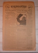 Kelly Field Eagle, January 9, 1919 - San Antonio, TX Soldier Newspaper - £15.44 GBP