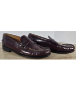 Florsheim Mens Berkley Penny Loafers Leather Beefroll Dress Shoes Size 6 - $82.34 CAD