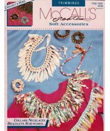 McCall&#39;s Creates 14091 Soft Accessories Trimmings Crochet Collars Neckla... - £6.26 GBP