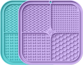 Lick Mat for Dogs and Cats with Suction Cup, Premium Lick Pad for Dog Anxiety Re - £5.97 GBP