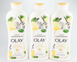 Olay Infused Essential Botanical Lemon Basil Blossom Body Wash 23.6oz Lo... - $48.33