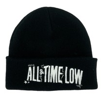 All Time Low hat OSFM Metal Rock Band beanie Skull cap Black Music  - $21.78
