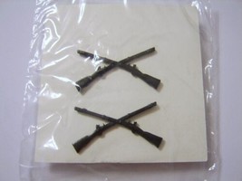 Army Officer Branch Insignia Infantry Corps Nip 1969 Subdued Dealer Lot Of 10 - £15.96 GBP