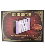 The Original Fun Workshop Mini Led Light Box - Make Your Own Fun Messages - $11.87