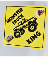 Monster Truck Crossing Decal Zone Xing Tall jump race cage tires big foot - $278.95 MXN
