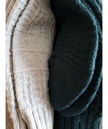 Two (2) pair ~ Goodfellow &amp; Co™ Crew Socks ~ Green/Gray ~ Men&#39;s Size 7-12 - £11.92 GBP