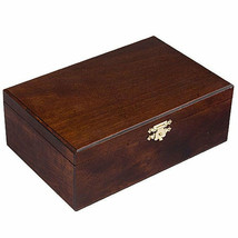 Wooden Storage Box For Standard Size Chess Pieces - Chessmen not included - £27.61 GBP