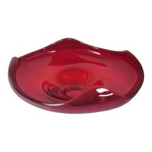 Vintage Viking Epic Dish Candy Bowl Ruby Red 7in - £23.00 GBP