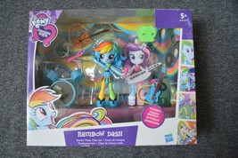 My Little Pony Equestria Girls Minis Rainbow Dash Rockin&#39; Music Class Set Hasbro - £135.72 GBP