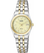 Citizen Eco-Drive Corso EW0944-51P Two Tone Beige Dial Date Womens Dress... - £80.70 GBP