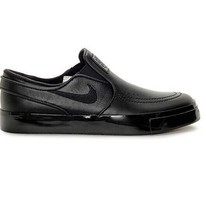 Men&#39;s 7.5 Nike Zoom Janoski Slip On Elite Cpsl Black Skate Shoes - £78.22 GBP