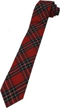 Men&#39;s Chaps Necktie Red Neck Tie Plaid New NWT - $14.99